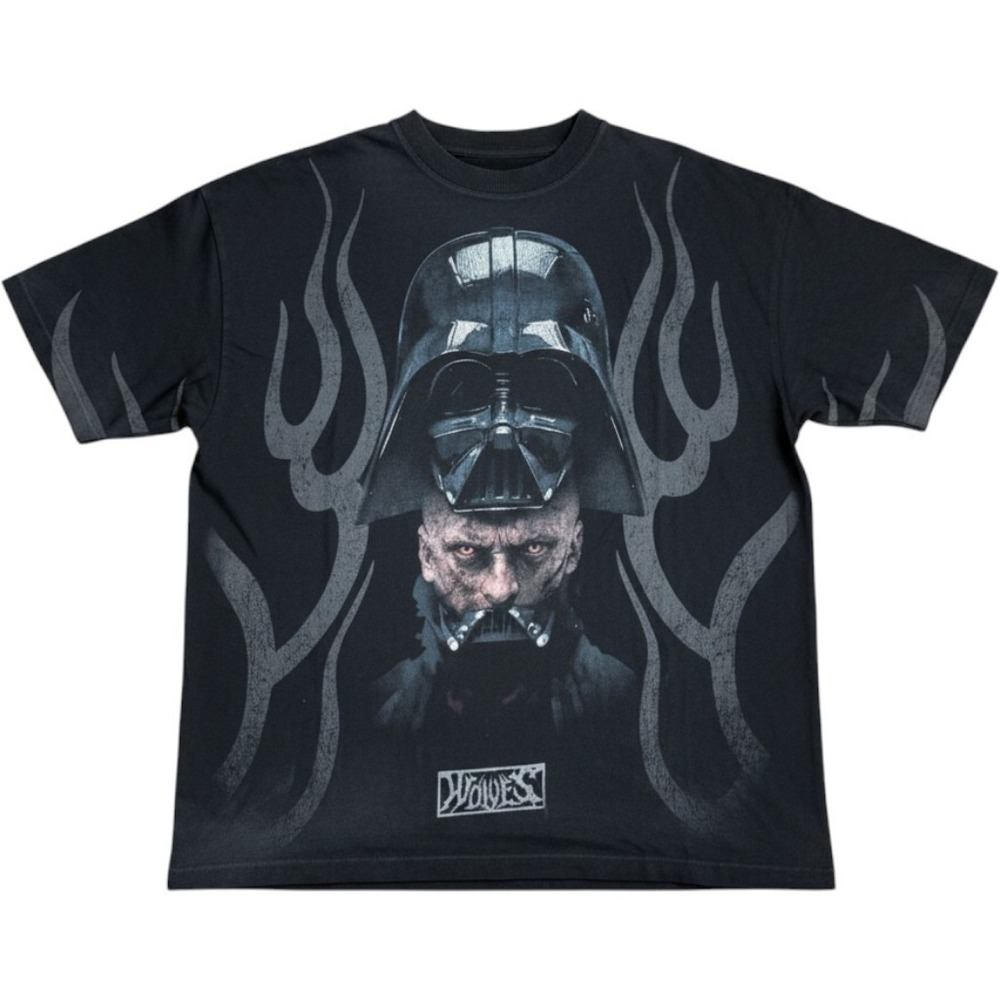 DARC SPORT STAR WARS DARTH VADER ASHES OF THE DARK V2 BLACK OVERSIZED TEE LARGE